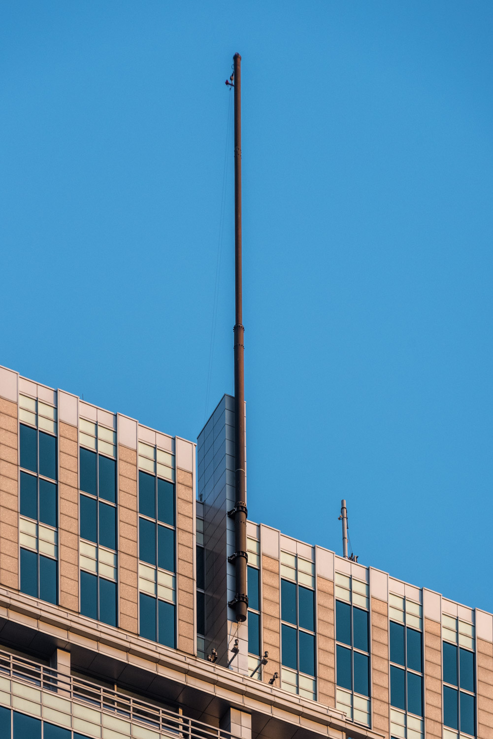 Zdjęcie architektury budynku Warsaw Financial Center